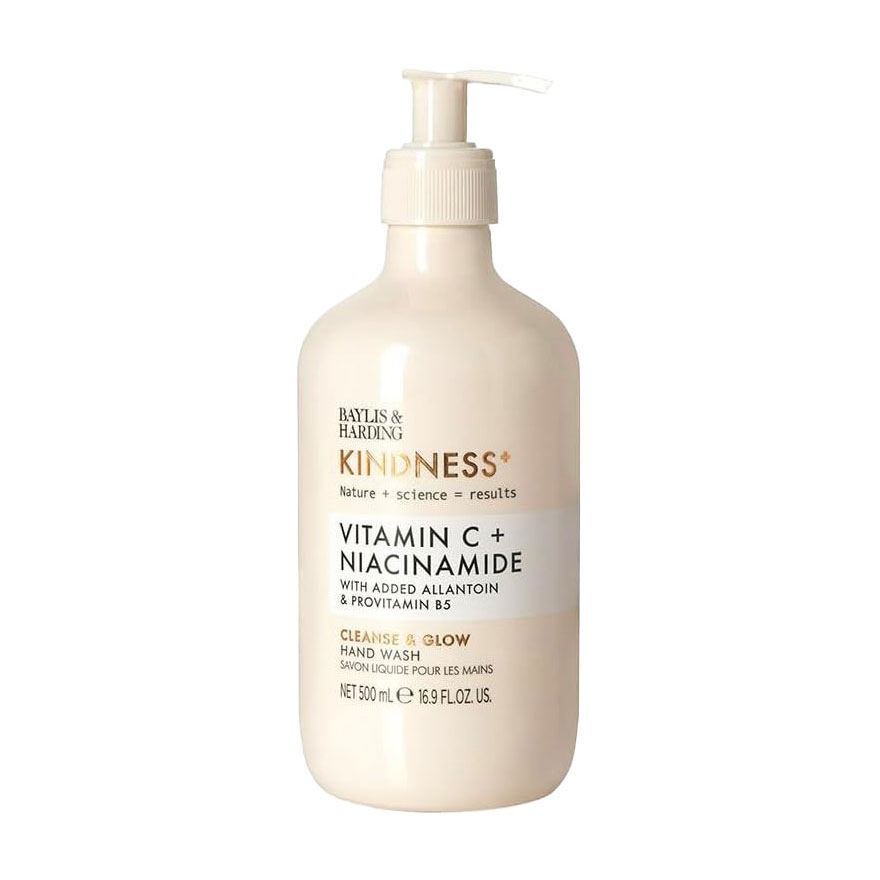 Рідке мило для рук Baylis &amp; Harding Kindness+ Vitamin C + Niacinamide Cleanse &amp; Glow Hand Wash, 500 мл
